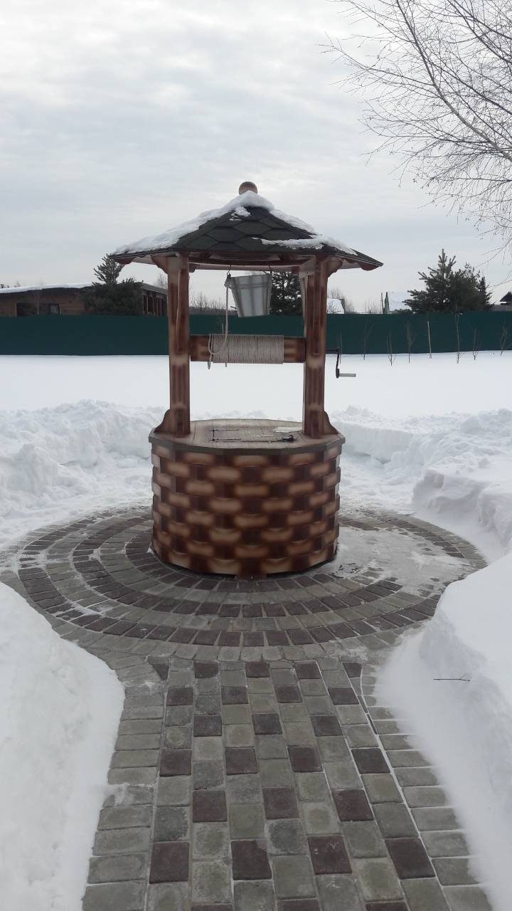 Чистка колодца в Заокском